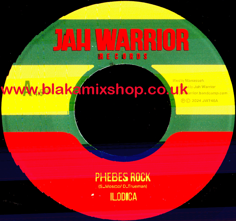 7" Phebes Rock/Dub ILODICA/JAH WARRIOR ft. CHARLIE NIGHTDOCTOR