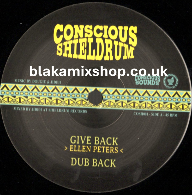 12" Give Back/Ancient Artifacts ELLEN PETERS/DOUGIE meets JIDE