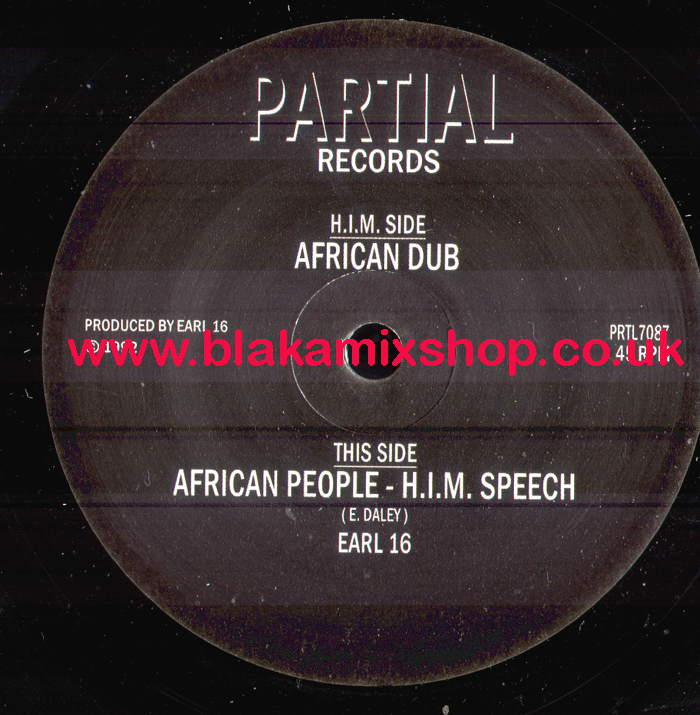 7" African People/Dub EARL 16