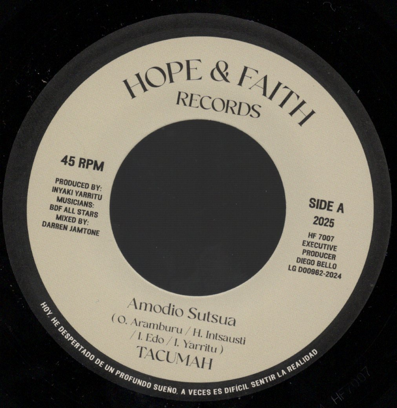 7" Amodio Sulsua/Dub TACUMAH/BDF ALL STARS