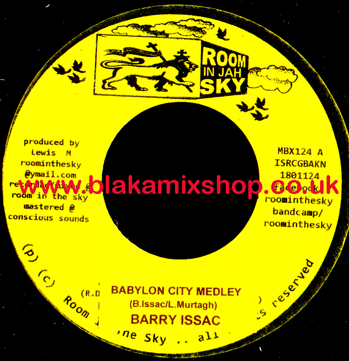 7" Babylon City Medley/Warrior Charge BARRY ISSAC/VIN GORDON &