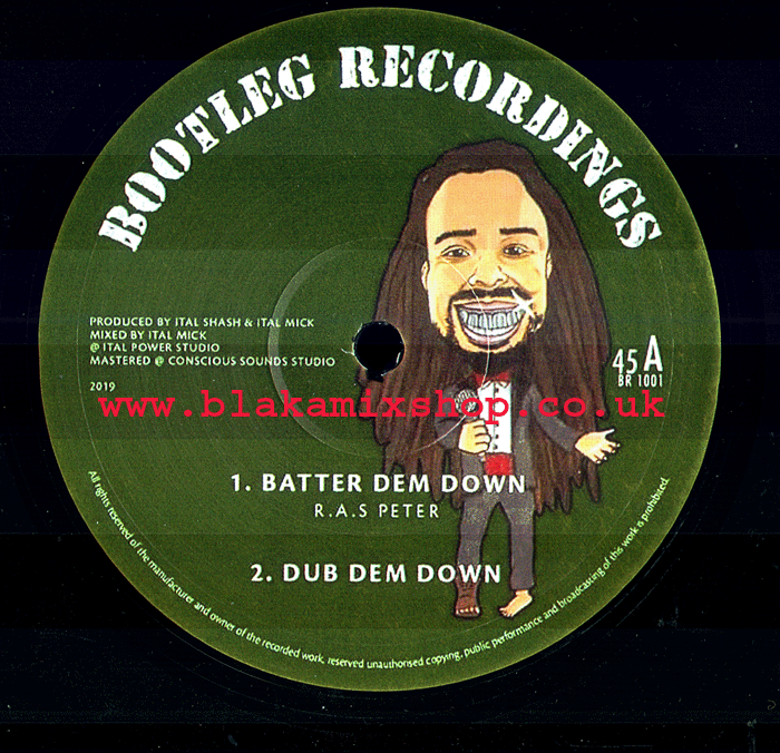 10" Batter Dem Down/Mother Of Creation R.A.S PETER