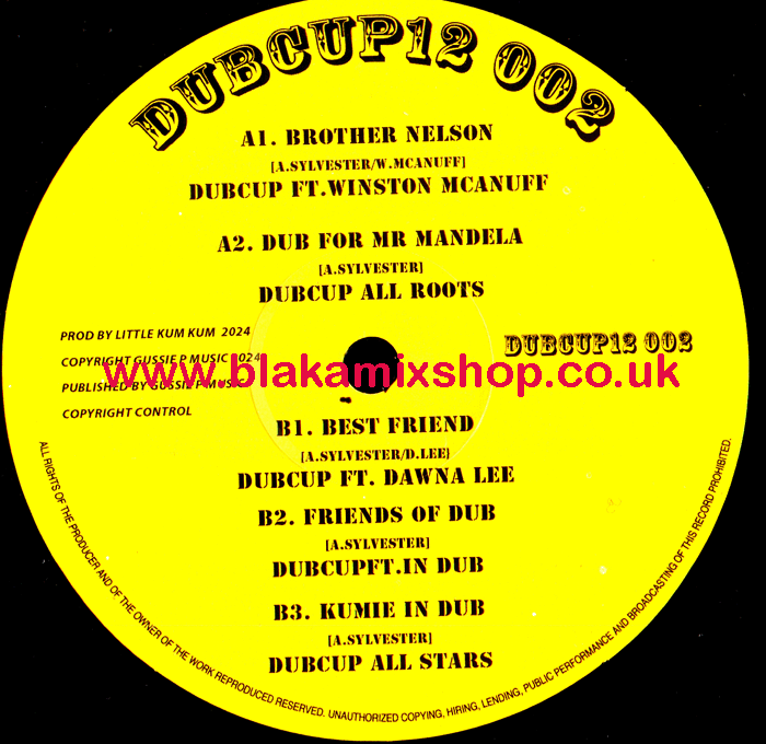 12" Brother Nelson/Best Friend- WINSTON MCANUFF/DAWNA LEE/DUB CU