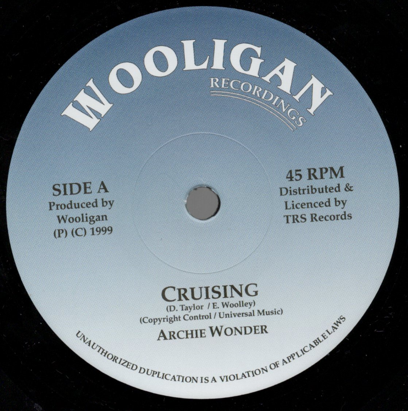 7" Cruising/Version ARCHIE WONDER