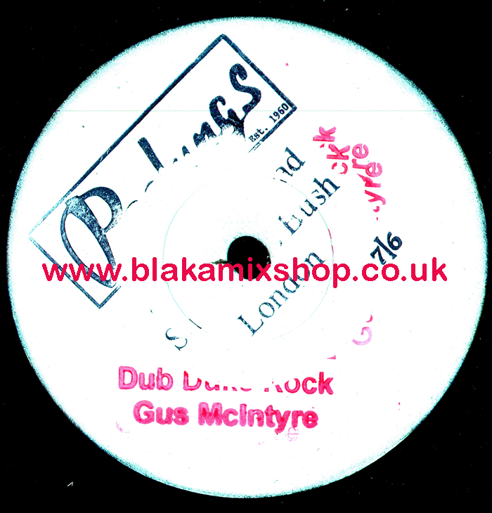 7" Dub Duke Rock/Fela Rock GUS MCINTYRE/PECKINGS ALLSTARS