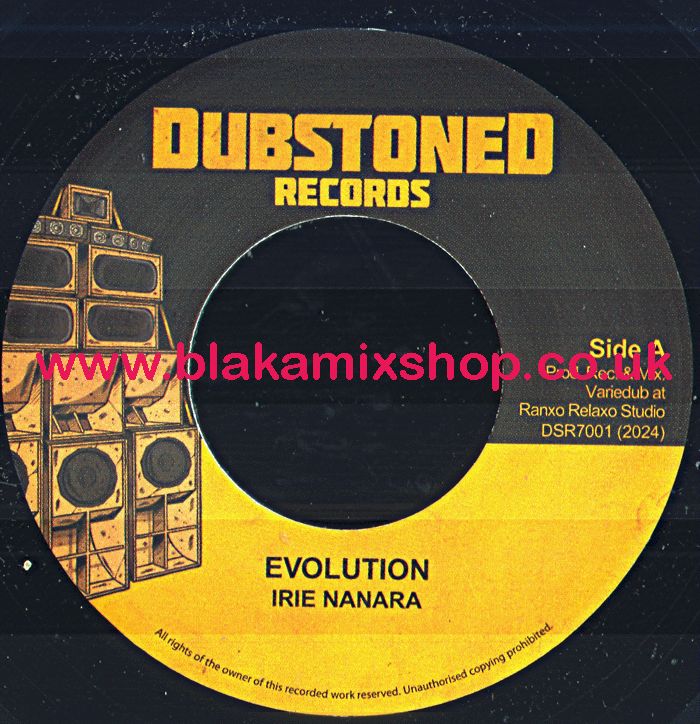 7" Evolution/Dub IRIE NANARA/VARIEDUB