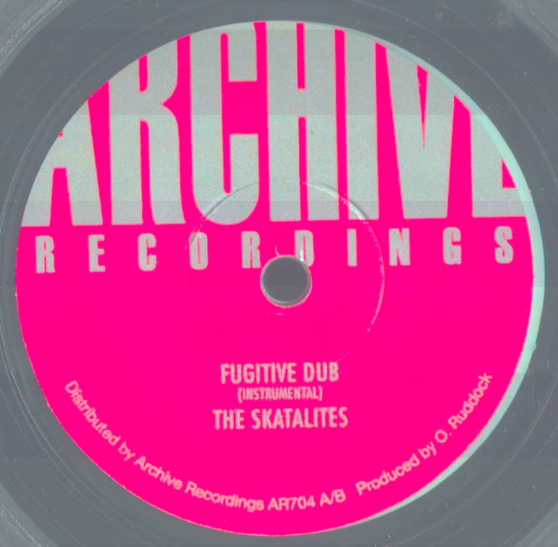 7" Fugitive Dub/Dub Pt.2 THE SKATALITES/KING TUBBY & THE SKATA