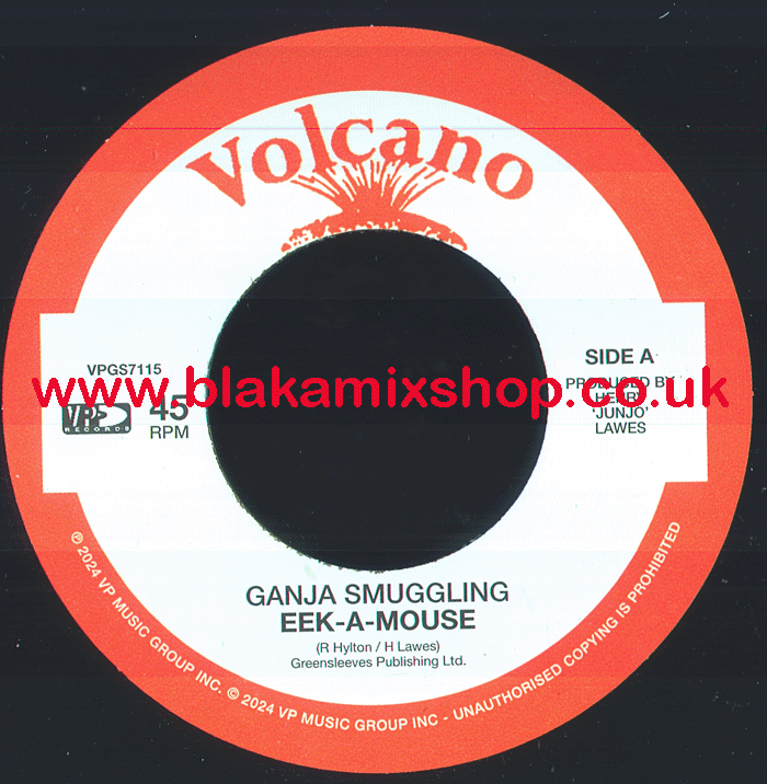 7" Ganja Smuggling/Dub EEK-A-MOUSE/ROOTS RADICS