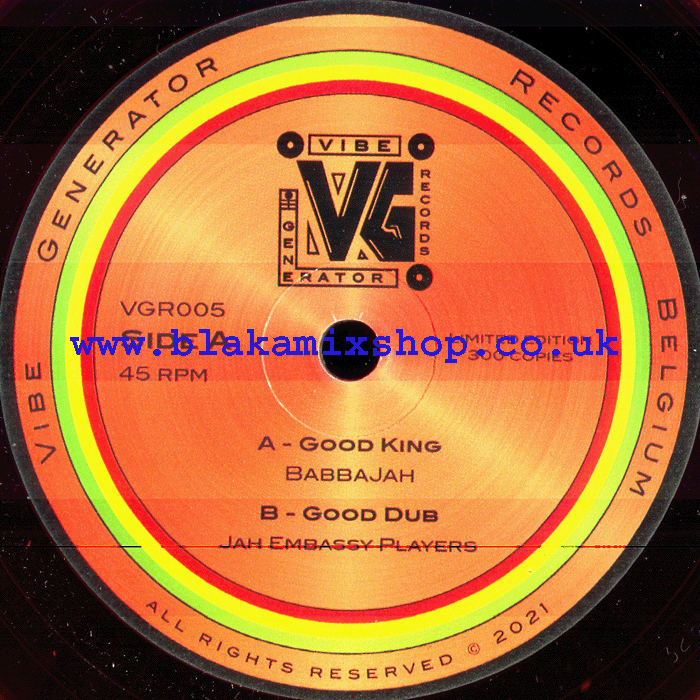 7" Good King/Dub BABBAJAH