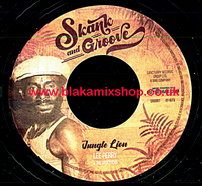 7" Jungle Lion/Freak Out Skank LEE PERRY & THE UPSETTERS