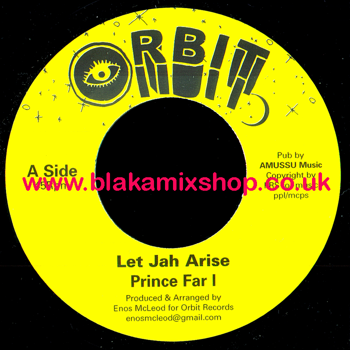 7" Let Jah Arise/Mr Getty Getty PRINCE FAR I