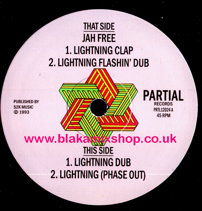 12" Lightning Clap [4 Mixes] JAH FREE