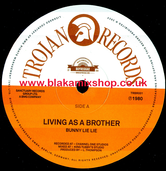 12" Living As A Brother/Caring For My Sister BUNNY LIE LIE/SCI