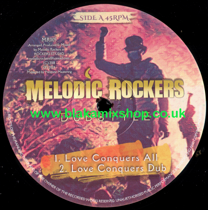 12" Love Conquers All/Inner Power MELODIC ROCKERS