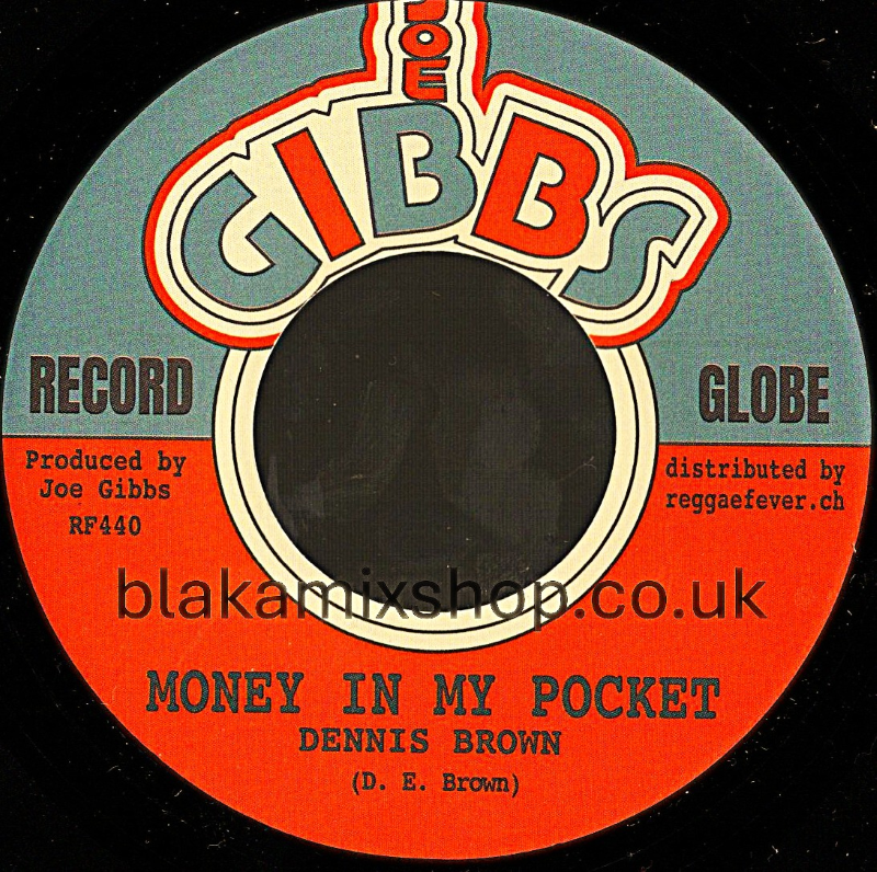 7" Money In My Pocket/Runnings Irie DENNIS BROWN