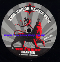 12" Music Is The Weapon/Top Of The Mountain CHANTER/LYRICAL BE