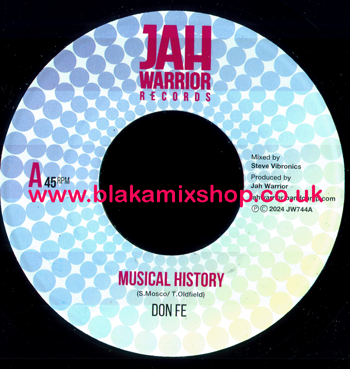 7" Musical History/Dub DON FE