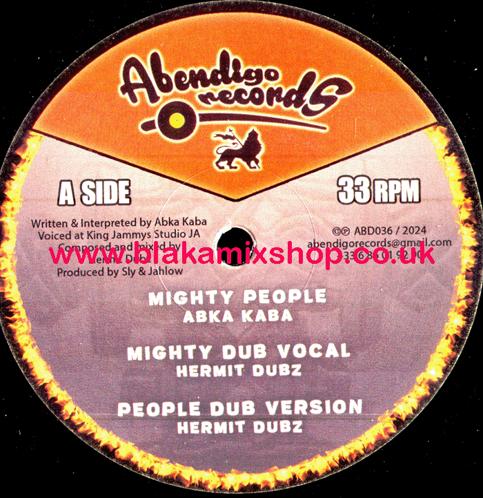 12" Mighty People/Backstabbers ABKA KABA/PRINCE ALLA