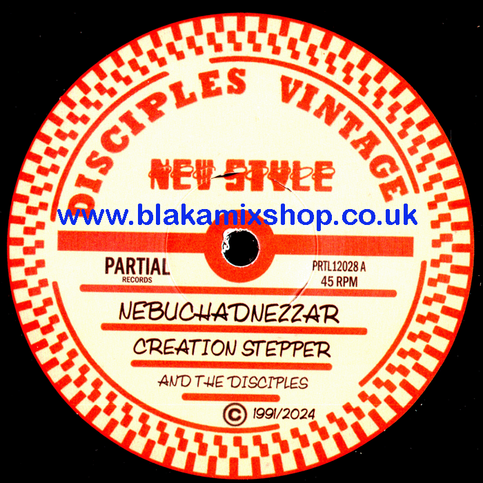 12" Nebuchadnezzar/Ozone Layer CREATION STEPPER & DISCIPLES