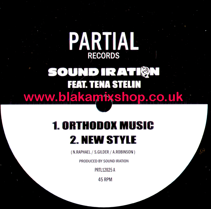 12" Orthodox Music [4 Mixes] SOUND IRATION ft. TENA STELIN