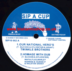 10" Our National Hero's/Freedom Sounds TWINKLE BROTHERS/MA