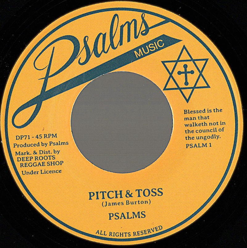 7" Psalms/Dub PITCH & TOSS