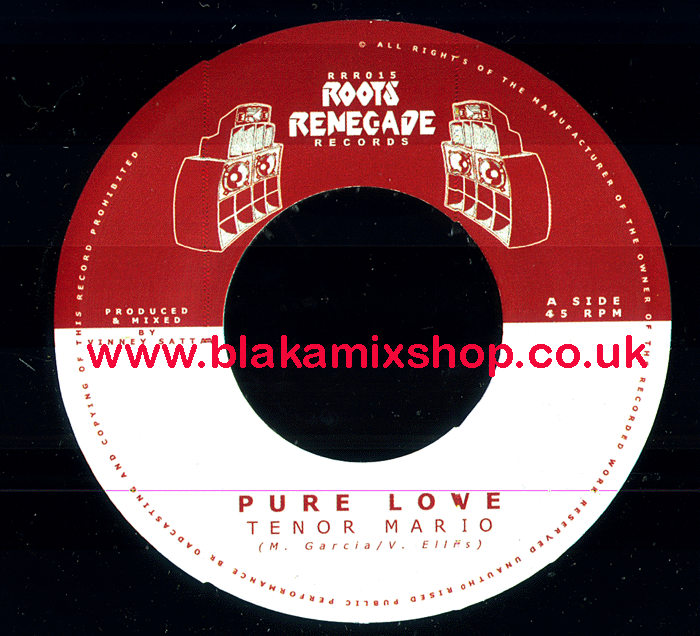 7" Pure Love/Dub TENOR MARIO