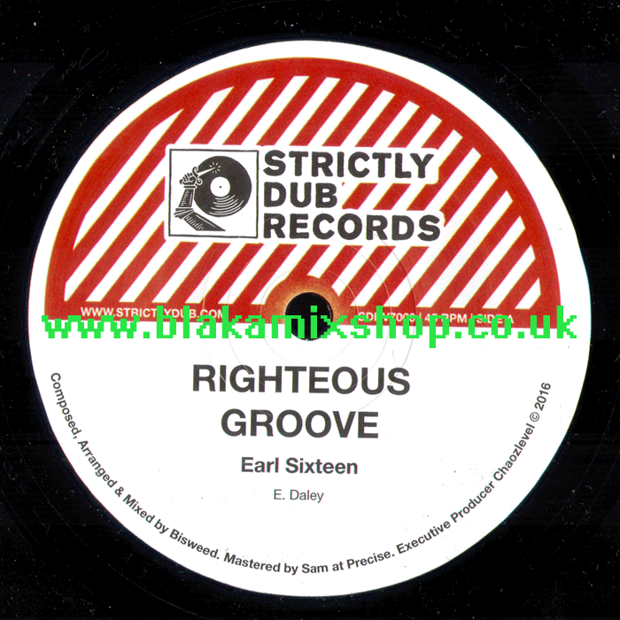 7" Righteous Groove/Righteous Melodica EARL SIXTEEN