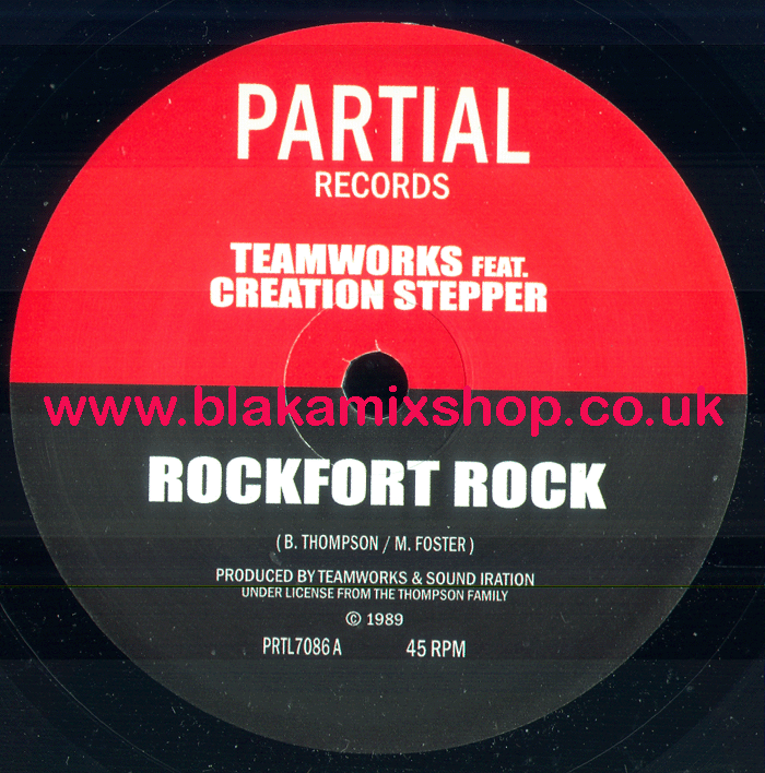 7" Rockfort Rock/Version TEAMWORKS ft. CREATION STEPPER