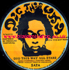 7" Sata/Dub DIG THIS WAY ALL STARS