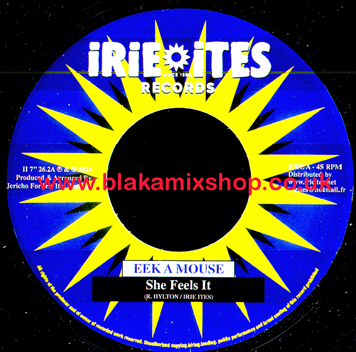 7" She Feels It/Time EEK A MOUSE/JOE YORKE