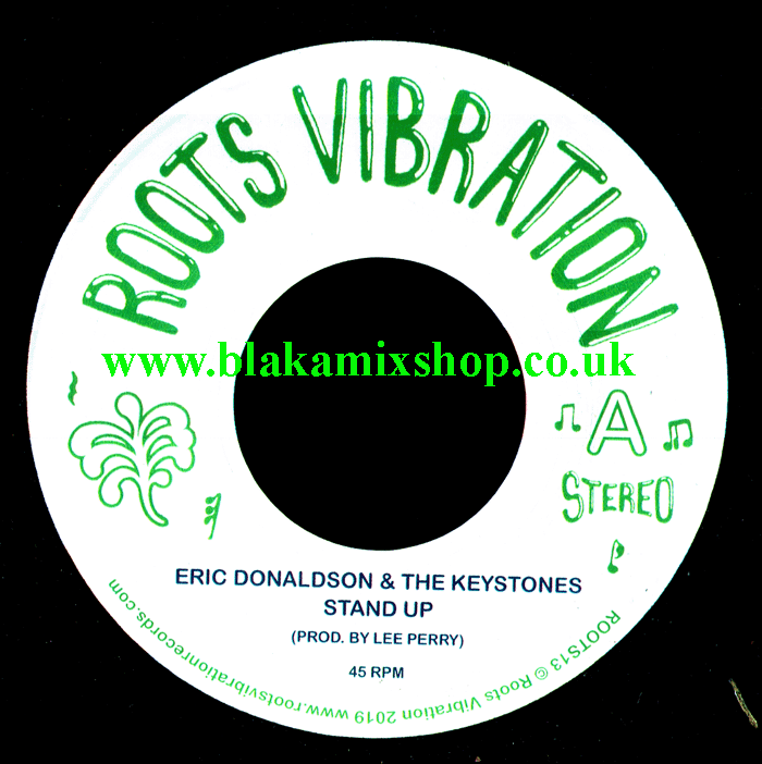 7" Stand Up/Version ERIC DONALSON & THE KEYSTONES