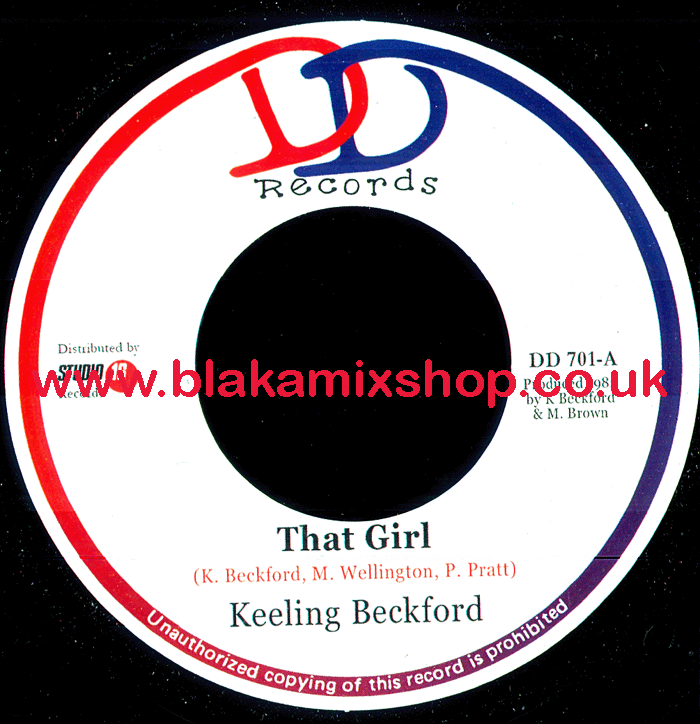 7" That Girl/Version KEELING BECKFORD