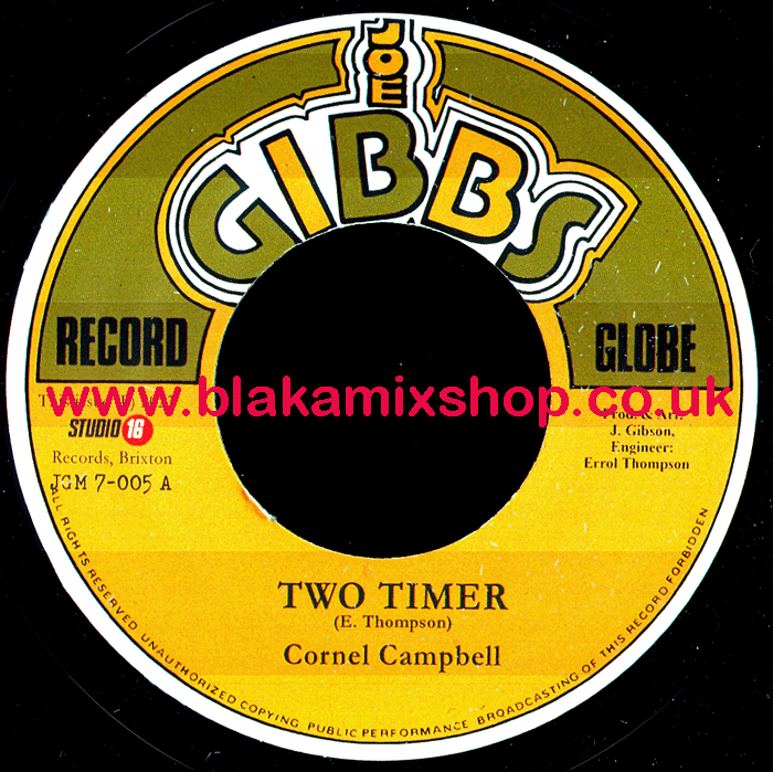 7" Two Timer/Chatter Box CORNELL CAMPBELL