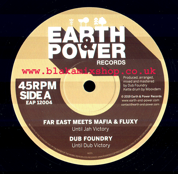 12" Until Jah Victory/Riddim 1 FAR EAST meets MAFIA & FLUXY/DU