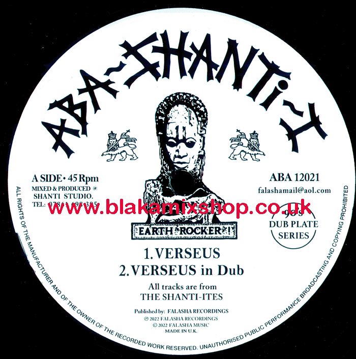 12" Verseus/Amlak THE SHANTI ITES